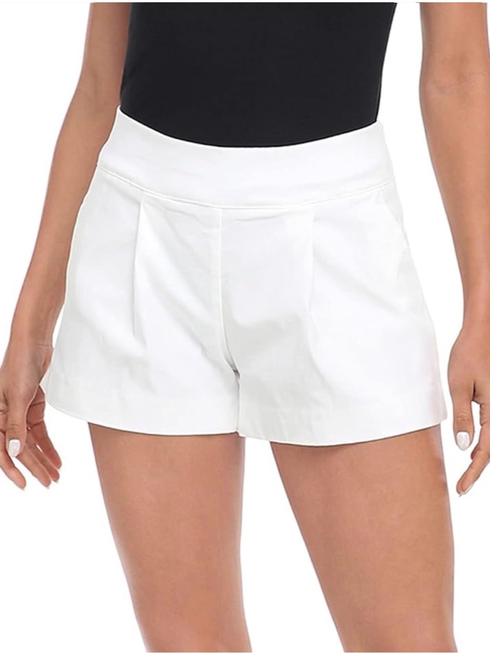 HDE Womens Pull On Dress Shorts 3" Inseam Pleated